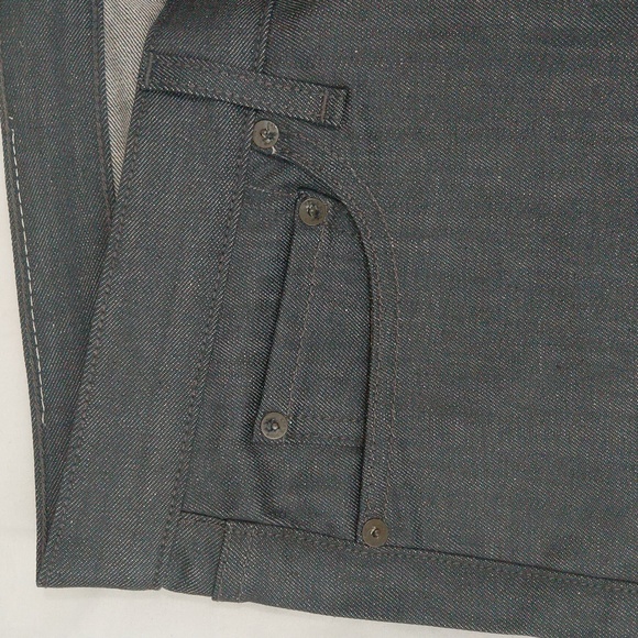 Rag bone fit 2 slim mid rise tailored raw grey denim jeans men's Sz 34w/32L - Picture 3 of 14